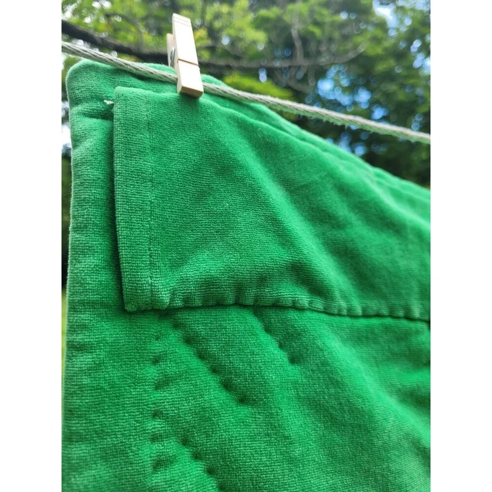 Freddie Frog Baby Quilt Donna Sharp Applique Bright Green Soft